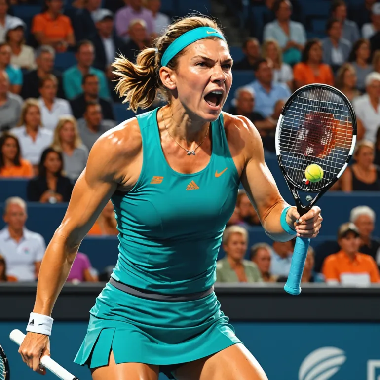 Simona Halep a revenit în circuitul WTA cu o înfrângere la Miami Open